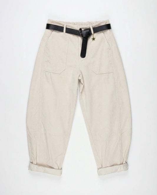 PANTALONE A COSTE 59054P AVORIO SUSY MIX.