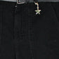 PANTALONE A COSTE 59054P NERO SUSY MIX.