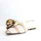 SLINGBACK IN RAFIA CON FIORE OVYE