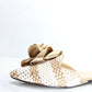 SLINGBACK IN RAFIA CON FIORE OVYE