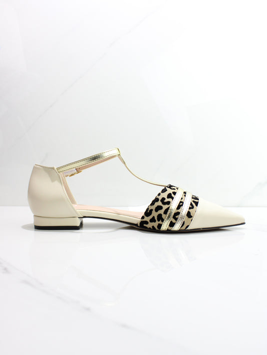 SLINGBACK OVYE IN PELLE