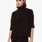 MAGLIA TURTLENECK MANICHE A MEZZO BRACCIO M3025859 MORO IMPERIAL.