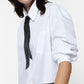Camicia corta con cravatta sottile IMPERIAL.