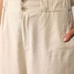 PANTALONI A PALAZZO MONOCOLOUR CON TASCHE VERTICALI IMPERIAL