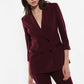 TAILLEUR GIACCA DOPPIOPETTO CON REVER A LANCIA IMPERIAL MARSALA
