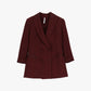 TAILLEUR GIACCA DOPPIOPETTO CON REVER A LANCIA IMPERIAL MARSALA
