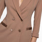 TAILLEUR GIACCA DOPPIOPETTO CON REVER A LANCIA IMPERIAL CAMMELLO