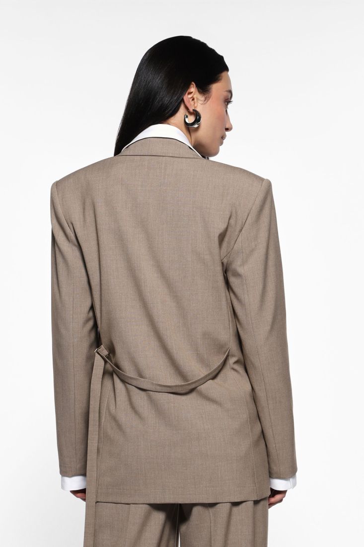 Blazer doppiopetto con rever a punta IMPERIAL.