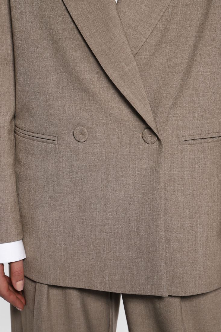 Blazer doppiopetto con rever a punta IMPERIAL.