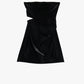 Mini abito smanicato monocolour con cut-out IMPERIAL