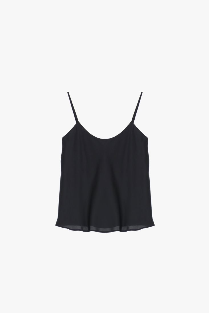 Top con spalline sottile e scollo rotondo IMPERIAL.