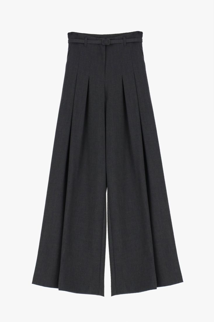 Pantaloni a palazzo con cintura IMPERIAL.