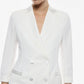 TAILLEUR GIACCA DOPPIOPETTO LATTE CON REVER A LANCIA IMPERIAL