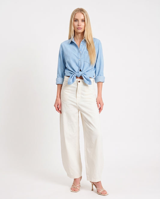 PANTALONE VLP1107-1 PANNA TENSIONE IN.