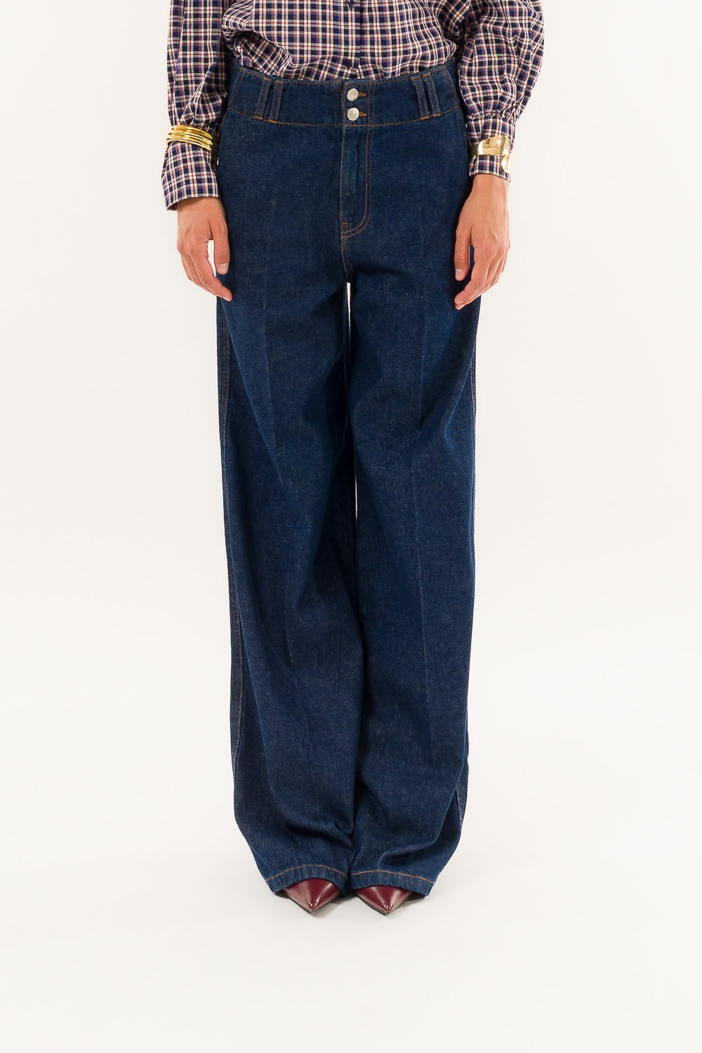 JEANS PIEGA GZ2001C DEEP BLUE KONTATTO