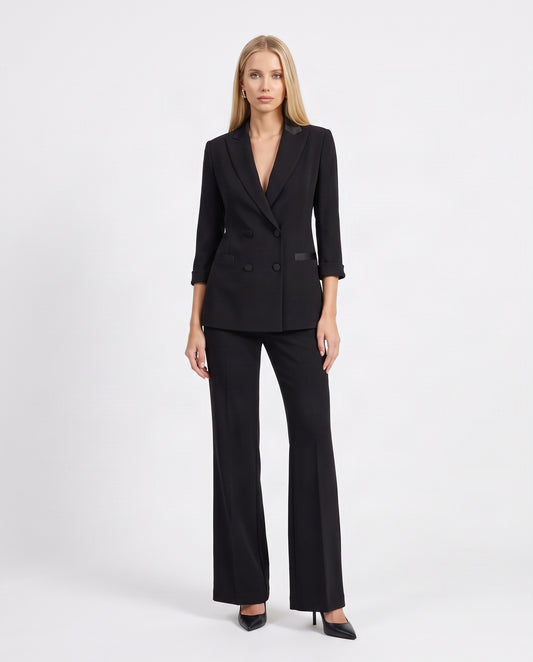TAILLEUR DOPPIOPETTO JU25MAW NERO IMPERIAL.