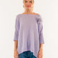 MAGLIA SCOLLO 3M0975C LILLA/LILAC KONTATTO
