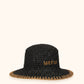 Cappello Donna Me Fui Nero SW0200-BK