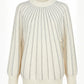 MAGLIA PIPISTRELLO XL66727 PANNA D'ELLE.