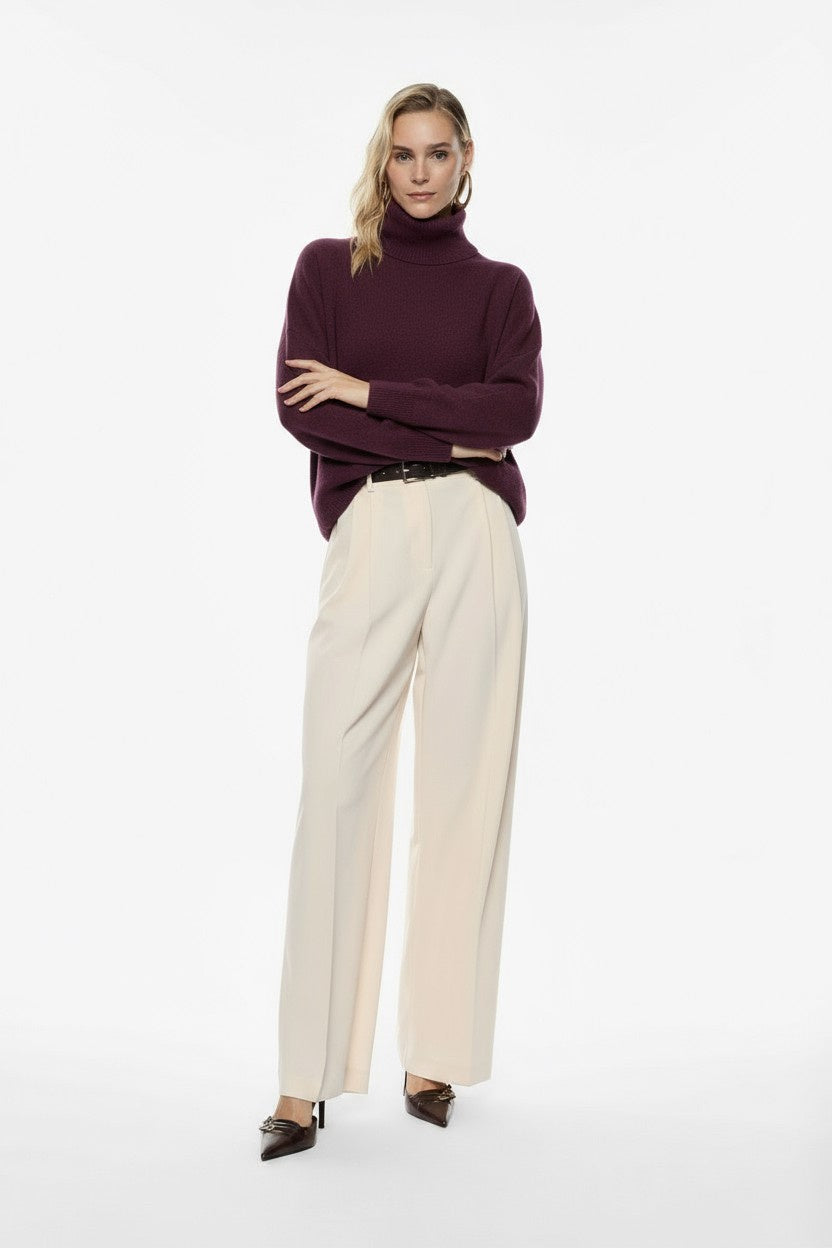 MAGLIA DOLCEVITA M734724626 PRUGNA IMPERIAL.