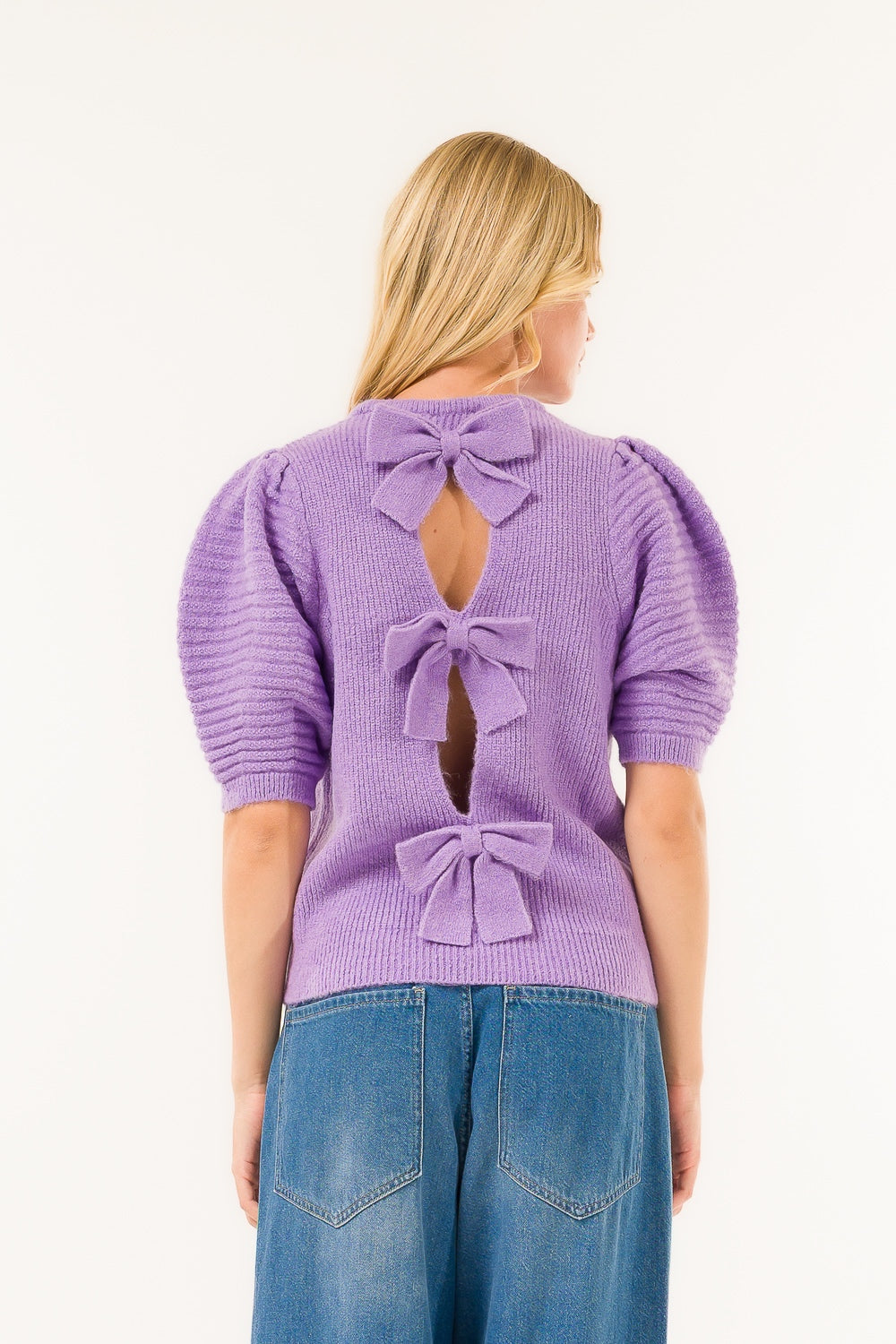 MAGLIA GIROCOLLO FIOCCHI 3M0932C LILLA/LILAC KONTATTO