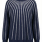MAGLIA PIPISTRELLO XL66727 BLU D'ELLE.