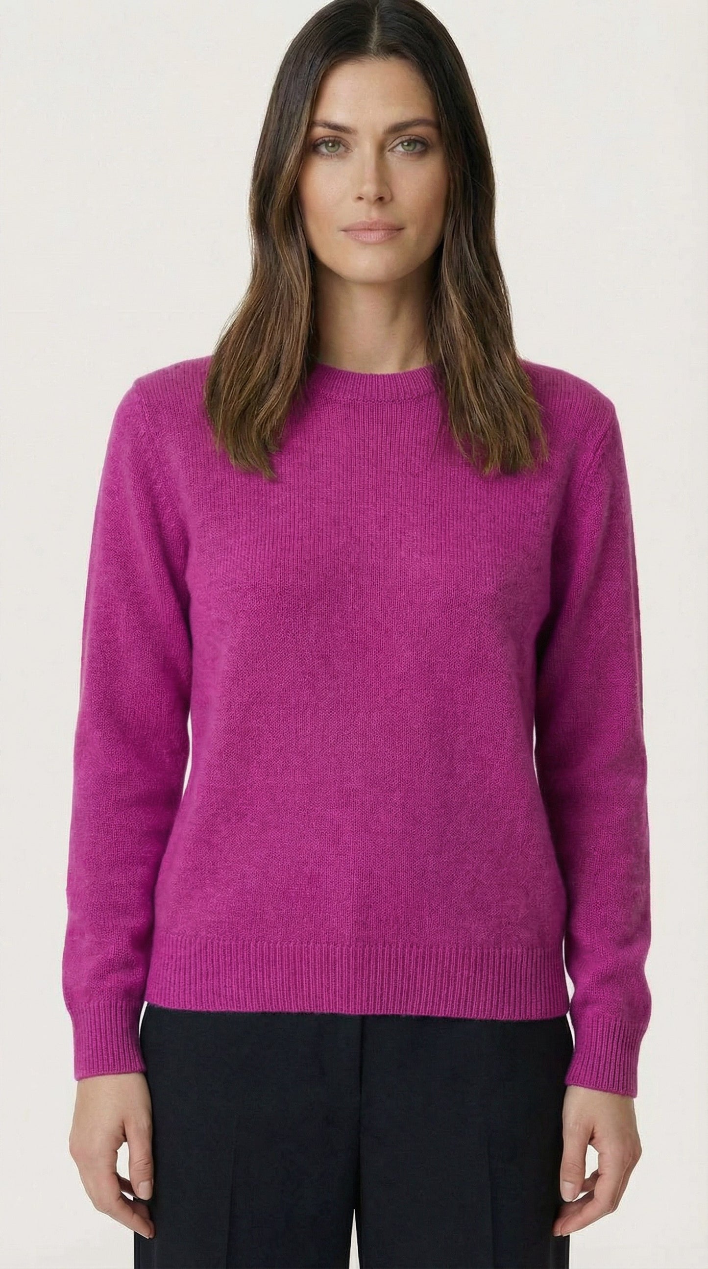 MAGLIA GIROCOLLO MISTO CASHMIRE D81026-APP5 TENSIONE IN.