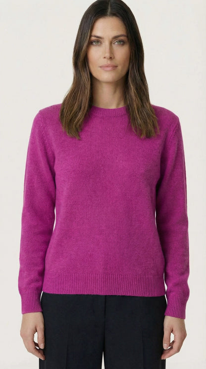 MAGLIA GIROCOLLO MISTO CASHMIRE D81026-APP5 TENSIONE IN.