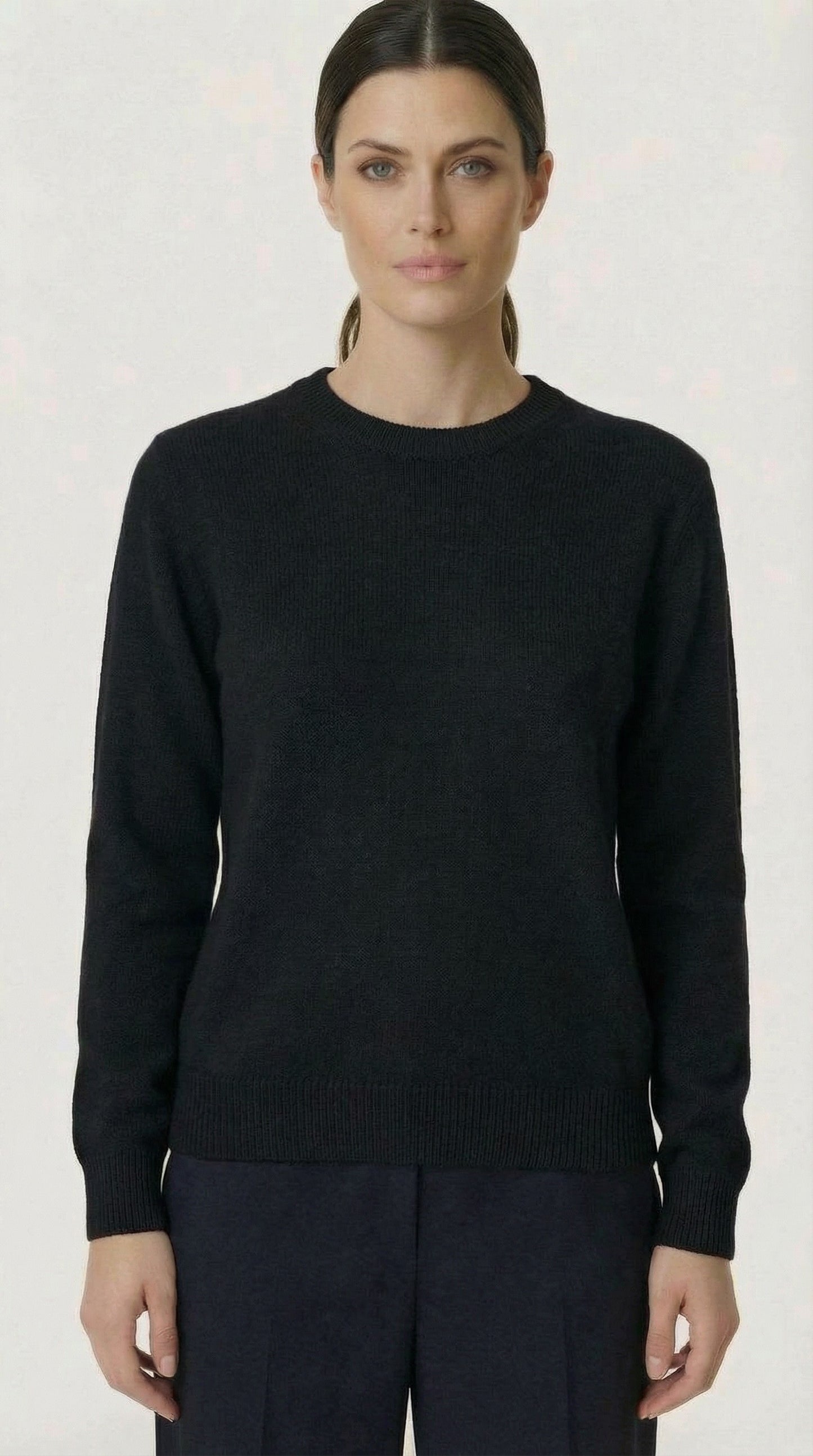 MAGLIA GIROCOLLO MISTO CASHMIRE D81026-APP5 TENSIONE IN.