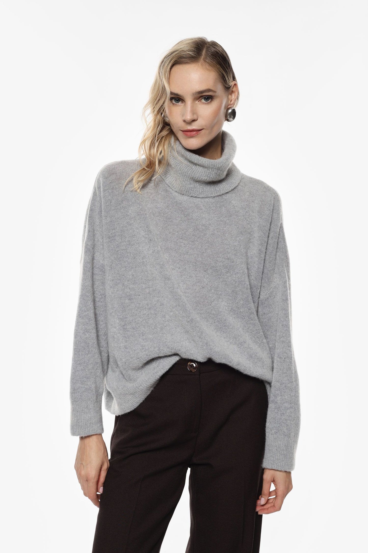 MAGLIA DOLCEVITA M734724626 GRIGIO IMPERIAL.