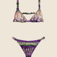 Bikini Donna Triangolo con Slip Fisso Fantasia 0430-X20