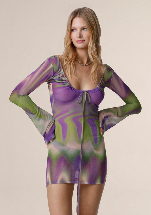 ME FUI Vestito Corto Donna Me fui Fantasia 0426_ X21