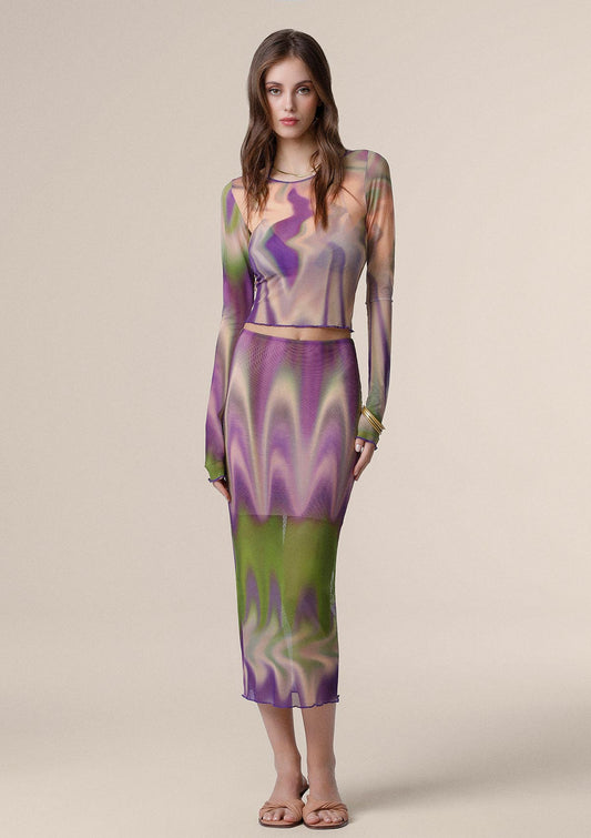 ME FUI Gonna Midi Donna  Fantasia 0428-X21