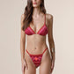 ME FUI Bikini Donna Me fui Triangolo con Slip Regolabile Fantasia 0600-X27