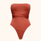 Monokini Donna Me Fui Red Clay SW0103-RC