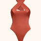 Monokini Donna Me Fui Red Clay SW0103-RC