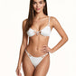 Bikini Donna Me fui Triangolo con Slip regolabile Bianco SW0110-WH