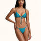 Bikini Donna Me fui Triangolo con Slip fisso Petrolio SW0120-PT
