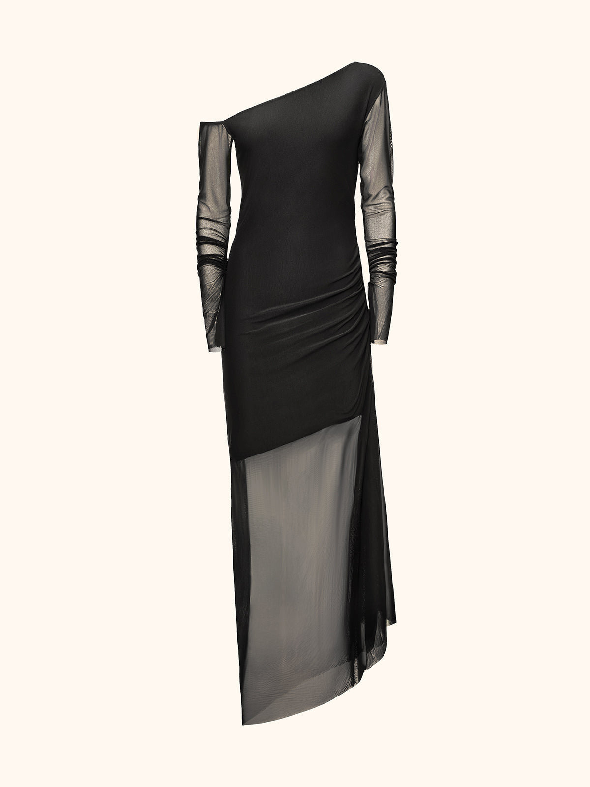 Vestito Lungo Donna Me Fui Nero SW0136-BK