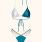 Bikini Donna Me Fui Triangolo con Slip Americano fisso Petrolio MF26-SW0140-PT