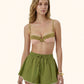 Shorts Donna Me fui Verde Militare SW0218-MG
