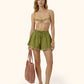 Shorts Donna Me fui Verde Militare SW0218-MG