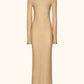 Vestito lungo Donna Me fui Gold SW0228-GD