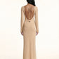Vestito lungo Donna Me fui Gold SW0228-GD