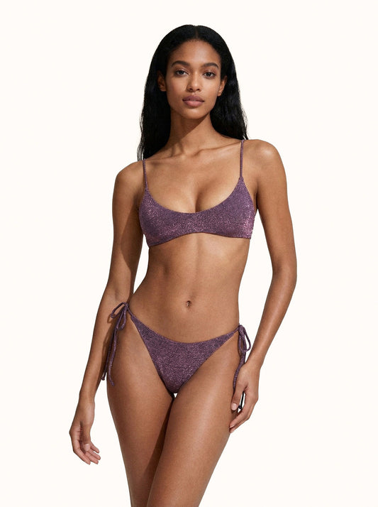 Slip Americano Regolabile Donna Me Fui Bordeaux SW0264-BD