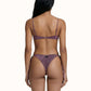 Slip Americano Regolabile Donna Me Fui Bordeaux SW0264-BD
