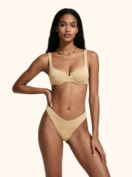 Slip Americano Fisso Donna Me Fui Gold SW0263-GD