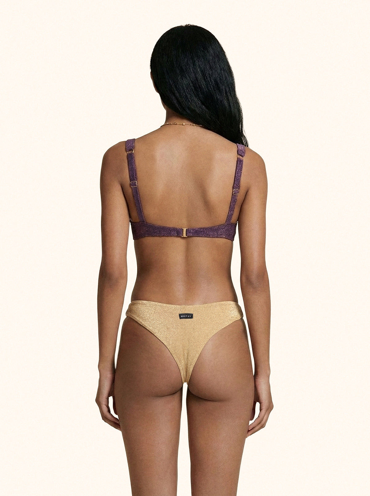 Slip fisso Donna Me Fui Gold SW0265-GD