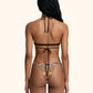 Bikini Donna Me-Fui Triangolo alto e Slip fisso Multicolor SW0401MC