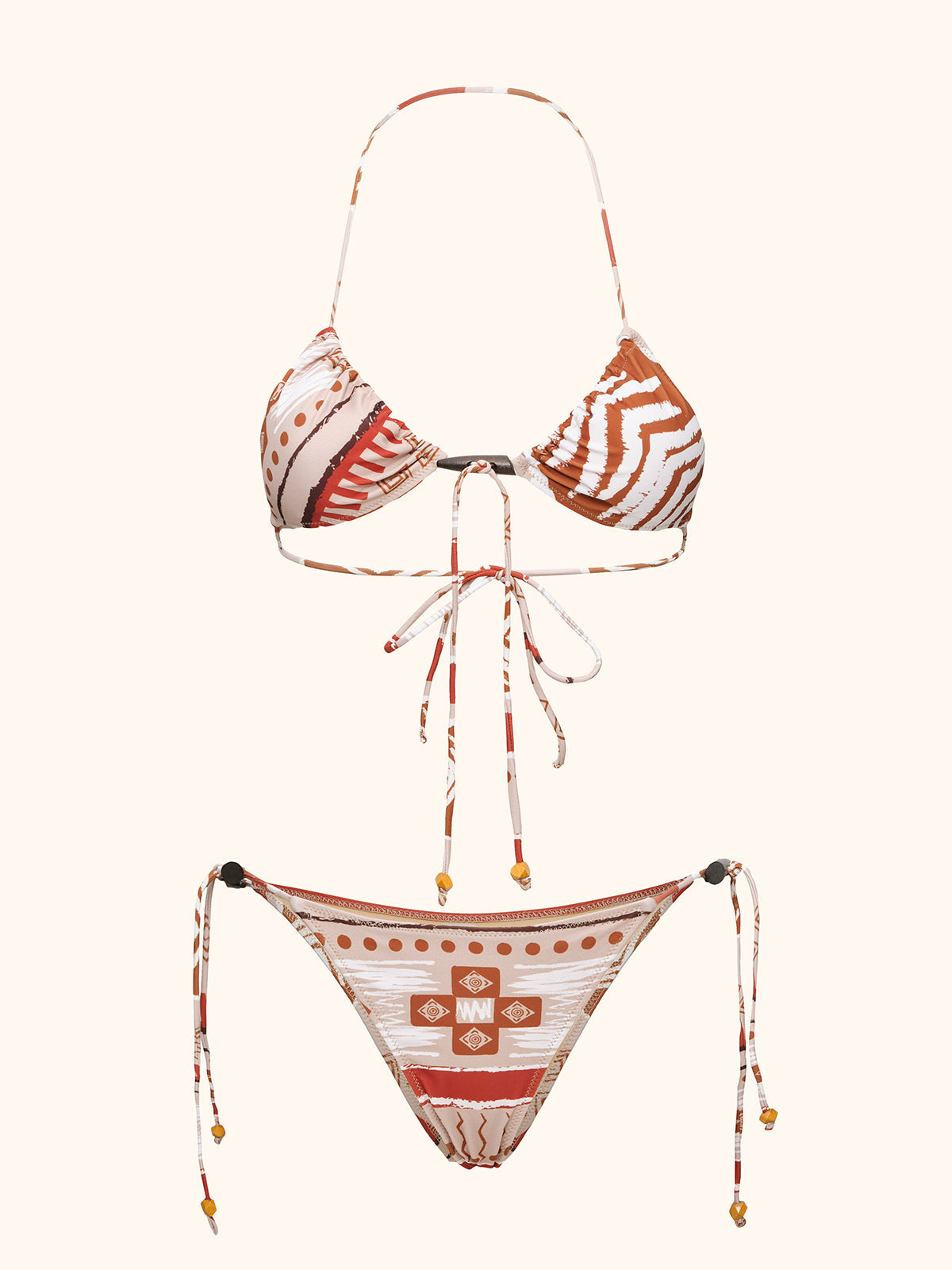Bikini Donna Me Fui Triangolo con Slip Regolabile Fantasia SW0420-X23